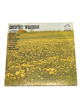 Vintage Country Western Vinyl LP RCA Victor Compilation Country Black Canada
